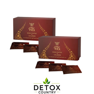 Fitx Mixed Coffee & Collagen Detox Coffee (2 pcs)